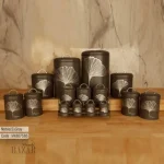 ست سرویس آشپزخانه 16 پارچه آشپز خانه بی وی کی BVK مدل Noble(S) Gray کد VK807585