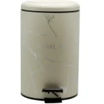 سطل زباله 12 لیتر بی وی کی BVK مدل Marble (S) Whit کد VK835586-1