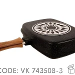 تابه رژیمی بی وی کی BVK طرح Granite مشکی VK743508-1