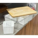 باکس نظم دهنده 6 خانه هوفیلوس Hofilos بزرگ درب چوبی کد 6012