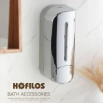 جا مایع دیواری متالیک هوفیلوس Hofilos کروم مات ایوا کد 1224